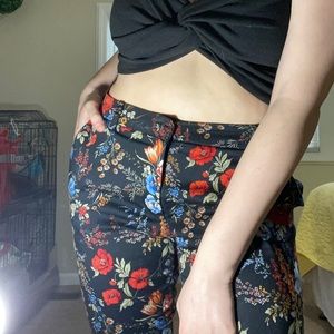 Floral Trousers